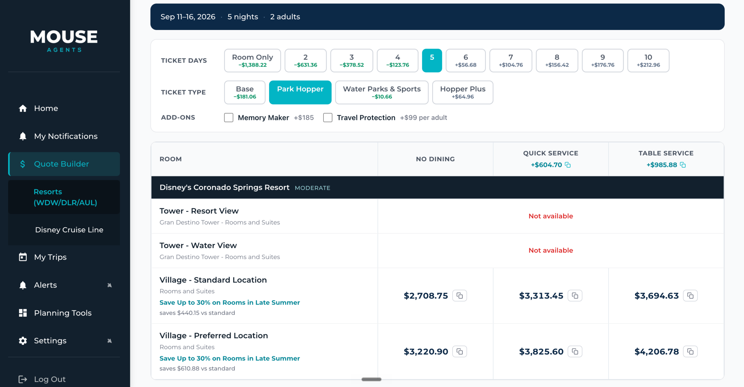 Quote Builder